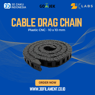 ZKLabs Plastic CNC Cabling Towline Cable Drag Chain 10 x 10 mm